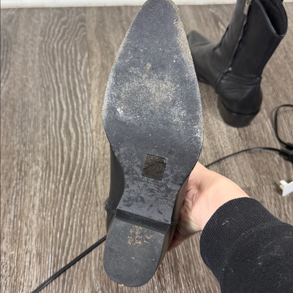 Anine Bing Elton Boot in Black - Picture 5 of 16